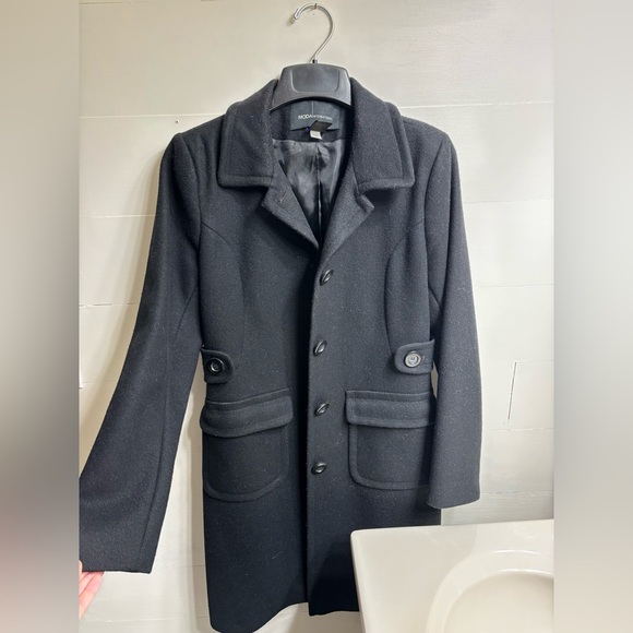 Moda International Womens Pea Coat - Picture 5 of 5